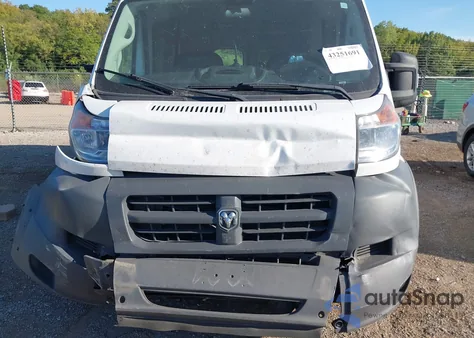 2017 Ram Promaster 2500 High Roof 159 Wb from USA, damaged, VIN 3C6TRVDG0HE548243